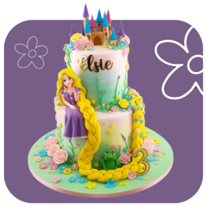 Frozen Princess Cake