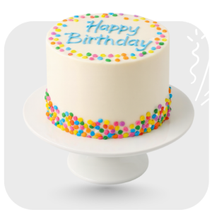 Happy Birthday Candy Cake