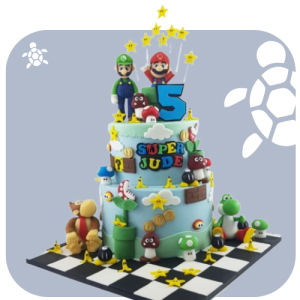 Super Mario Birthday Cake